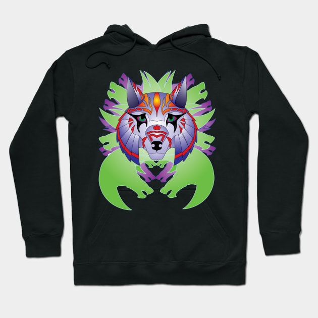 Wolf Mask Hoodie by Windsmane